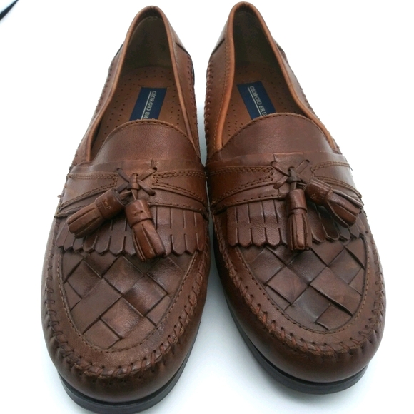 Giorgio Brutini Other - Giorgio Brutini Brown Loafers w/Tassels US 9EE
